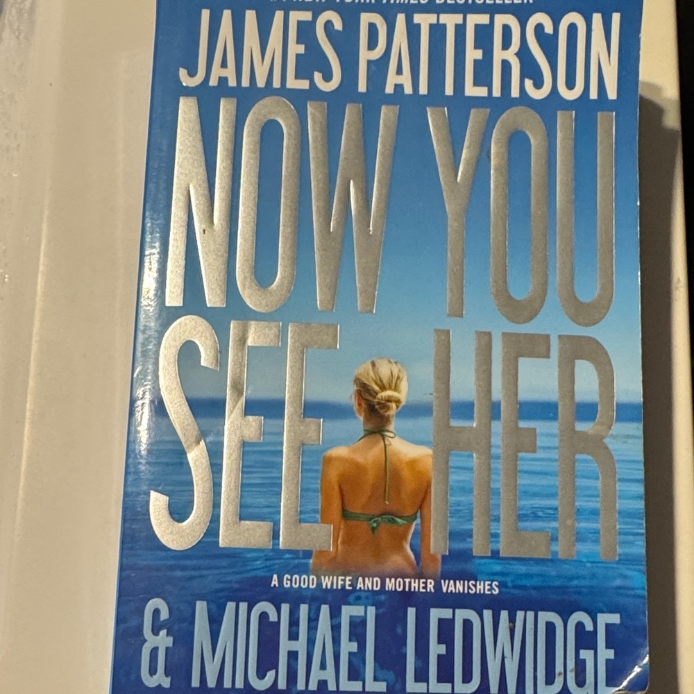 'Now You See Her' Book - Blue Cover